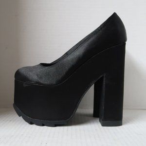 gothic lug sole YRU Nite Platform Mary Jane Shoes